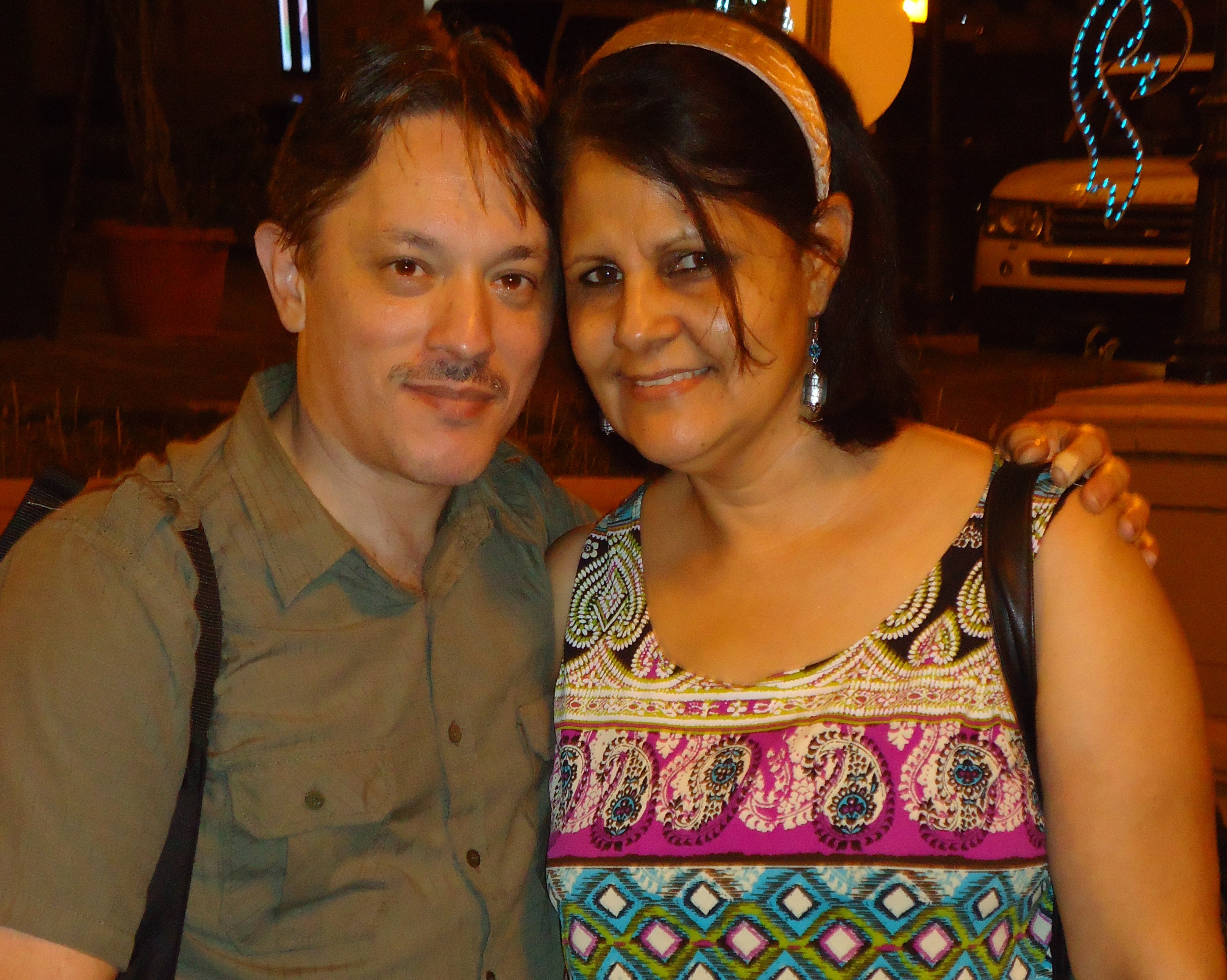 Mi querida esposa.